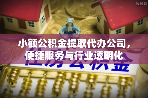 信用小额公积金提取代办公司，便捷服务与行业透明化