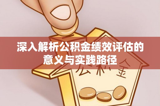 信用深入解析公积金绩效评估的意义与实践路径