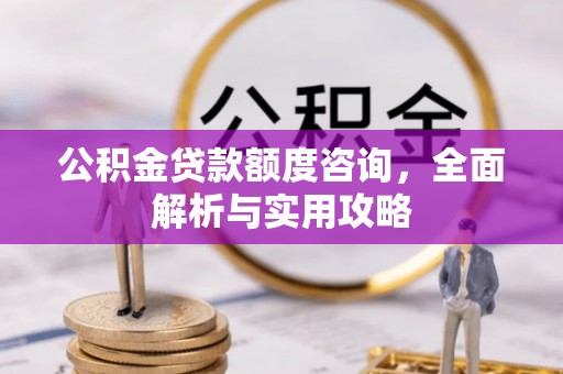 信用公积金贷款额度咨询，全面解析与实用攻略