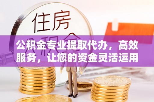 信用公积金专业提取代办，高效服务，让您的资金灵活运用