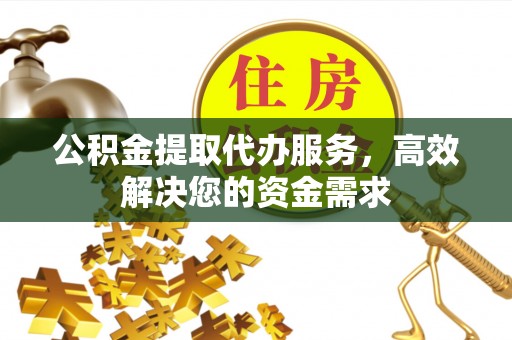 信用公积金提取代办服务，高效解决您的资金需求