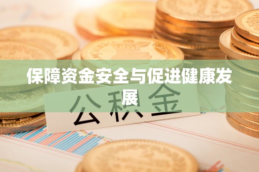 信用保障资金安全与促进健康发展
