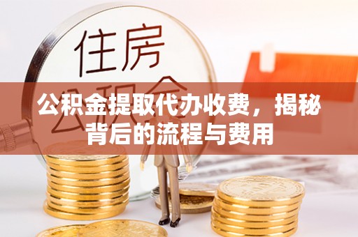 信用公积金提取代办收费，揭秘背后的流程与费用