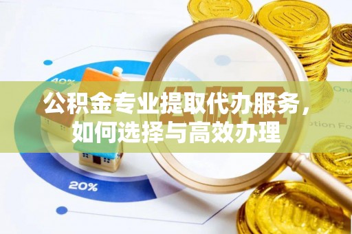 信用公积金专业提取代办服务，如何选择与高效办理