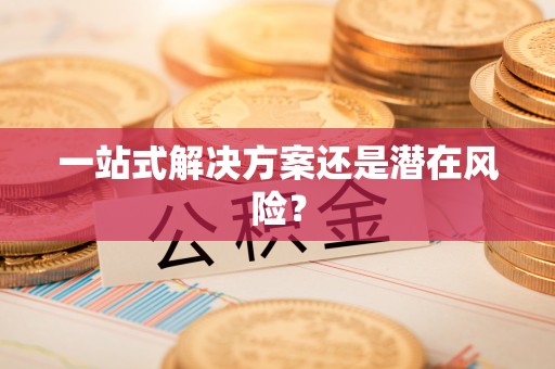 信用一站式解决方案还是潜在风险？